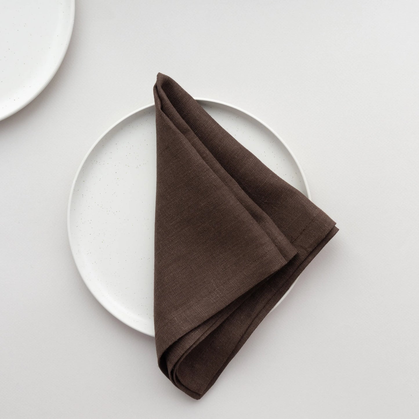 Chocolate Brown Cloth Linen Napkin Set