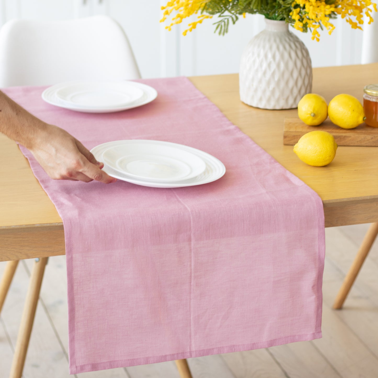 Classic Linen Table Runner